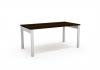 MAYAH Trgyalasztal 160x80 cm MAYAH Premio MAYAH Bravo Zebrano fekete