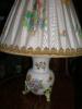 Herendi asztali lmpa huzalok jk 38 cm magas ernyvel