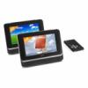 Lenco DVP 739 x2 DUAL DVD lejtsz 2 x 7 LCD vel SD MMC USB csatlakoz Dual azaz 2 db DVD lejtsz