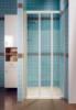 ASDP3 zuhanyajt 110 cm fehr keret plexi betttel