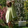 Zld frd knts poncho formj