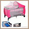 Caretero Grande ktszintes utazgy pink