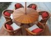 Ez a Sun elegance asztal kr alak 120 cm es Termkjellemz Exkluzv 4 fs asztal Mretek tmr 120 cm m