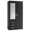 JYSK Ruhsszekrny WILMINGTON 2 ajts barna 54900