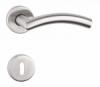 Kilincs ajt Arco WC inox rozetts