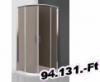 ROLTECHNIK EASY Sanipro HGR 2 Rauch 80x80 ves tolajts zuhanykabin zuhanytlca nlkl zuhanykabin