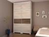 Lux magastott tolajts gardrbszekrny 160 cm