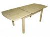 Brun feny asztal 75x90x140