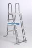 Biztonsgi ltra levehet lpcssorral Gyors s knny ssze s sztszerels 91 107 cm magas mede