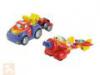 A Brm Brm vontat jrmvek Fisher Price lersa Robog mka a babnak Ha a kis jrmvet meghzza a baba a jtk zrgni kezd s ugrlni kezd A jtk knnyen megfoghat s elsegti a motorikus kszs