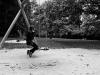  (Rka Henriette) Tags: park trees portrait people blackandwhite bw woman girl playground hungary swing sopron hinta portr fujis1500