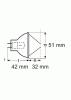 Izzk Halogn izzk OSRAM 12V 100W tkrs halogn izz GZ6 35 LL Hossz lettartam izz