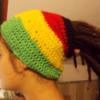 Horgolt rasta sapka Frfiaknak Ruha divat cip Kend sl sapka keszty Sapka Horgols Sznes horgolt rasta sapka Praktikus viselet hideg napokra a vastag tincseknek 3 mretben Az Meska