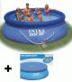 INTEX 366x76cm puhafal medence szett 56422 TAKAR FLIA