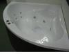 M Acryl Samanta 150x150 Akril sarokkd 4 4 2 hidromasszzs kd Trpusi fa ellappal szerelve AKCI