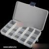 15 rekeszes manyag kszer tart doboz box