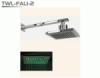 Mret 200 x 200 mm Hydropower zuhanyfej csatlakoz csvel 4 egymsba tmen szn vzramls ltal generlt LED vilgtssal Ajnlott csaptelep csald nem tartozka Tower Grande Art line