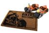 Lbtrl BIKERS WELCOME felrattal mrete 60x40