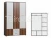 FOR Quadro QDRS87 akaszts polcos ruhs szekrny