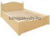 Gzrugs tmr feny gykeret gyrccsal lakkozva Mrete 191x88x211cm szlessg x magassg x mlysg Fekvfellet mrete 180x200cm Leonard gzrugs tmr feny gykeret Szlltsi id 5 7 ht