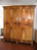 Biedermeier szekrny nagyon magas 1830 ban di furnr gegenfurnierte ajtk