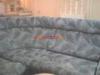 Plss textil kkes-zldes krpit jszer lgarnitra elad - 3 szemlyes ggy alakthat