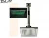 Mret 200 x 200 mm Hydropower zuhanyfej csatlakozcsvel 4 egymsba tmen szn vzramls ltal generlt LED vilgtssa szgletes Ajnlott csaptelep cald nem rsze tower Grande Art line Rettangoli