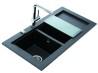 TEKA AURA 60 B TG Grnit mosogattlca homokbzs topzbzs sttszrke metlfekete