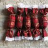 Szaloncukor Dekorci Karcsonyi adventi aprsgok Karcsonyfadsz Karcsonyi dekorci Patchwork foltvarrs Varrs 5 db szaloncukor flzzel tltve Karcsonyfadsznek vagy ajndk mell dekorcinak M