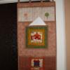 Fali tart Dekorci Otthon lakberendezs Lakstextil Troleszkz Patchwork foltvarrs Varrs Az sz szineit kombinltam ennl a fali tartnl j minsg pamutvsznak felhasznlsval Konyhba Meska