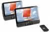 Lenco MES 403 2 x 9 TFT LCD kijelzs auts DVD szett USB SD