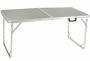 Coleman Folding Table For 8 nyolc szemlyes kemping asztal Nagy mret sszecsukhat kemping asztal nyolc szemlyre alluminiumbl Nyitva 152x76x71 cm sszecsukott verzi 76x76x8 cm Max terhels 80 kg 