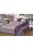 Mret lila stt mlyva ezst szn selyem gytakar 210x240 cm 2 db prnahuzat 50x70 cm