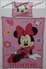 Minnie Mouse 2 rszes gyermek gynemhuzat garnitra A garnitra tartalma 1 db 140x200 cm paplanhuzat s 1 db 70x90 cm nagyprnahuzat Anyagsszettel 100 pamut A termk 40 C fokon moshat 110 C fokig 