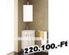 114 RONDA Kolpa San 915310 Ronda 48 btorok Sarok tkrs szekrny halogn vilgtssal Sarokszekrny mosdval komplett frdszobabtorok