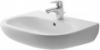 A Nmet Duravit gyr sikertermke Kitn minsg kedvez r Mosd mrete 60 x 46 cm 1 csaplyukkal Fehr sznben A csaptelep