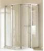 Hppe QTR 80x80x190 negyedkrves zuhanykabin Prmium minsg Nmet termk tltsz 6mm biztonsgi