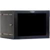 Great Lakes 12U 19 egyrszes fali rack szekrny plexiveg ajt 2 pr sn 600x600mm