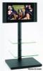 OmniMount Studio 1 LCD Plazma TV llvny 8226 Mret 13 24 as kijelzkhz 8226 Univerzlis s VESA kompatibilis 75x75 100x100 8226 Szn fekete 8226 2 veg polc 8226 8 mm vastag polcok teherbrs 50 lbs
