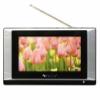 8 sznes hordozhat LCD TV 800x600 as felbonts digitlis LCD panel Beptett MPEG4 DVB T tuner analg TV tuner Vide bemenet Tvirnyt