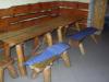 Elad rnkfa asztal 2db paddal 7 garnitra 80 000 garn Tovbb 4db brszk 25 000 db szintn rnkfbl terasz dobog 2 5x12m
