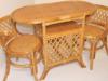 Rattan reggelizszett ktszemlyes tkez garnitra