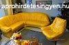 Br lgarnitra 1 fotellel Mercuri olasz minsgkrm srga