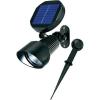 Napelemes falra szerelhet leszrhat LED es kerti spotlmpa 2 x 1 2 V 900 mAh