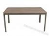 Wien szrke aluminium asztal 91 5 150 cm es