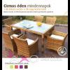 Polyrattan btorok Home and More Home and More Cirmos den polyrattan tkezgarnitra szett