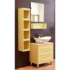 Fikos fa frdszoba szekrny agglomert pulttal porceln mosdval tkrrel oldals s tkr alatti polccal 5 doboz szett Mretek szekrny 70 x 40 85 cm oldalpolc 26 x 23