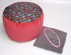 Kirusts PUFF babzsk s takar szett pink szrke virgos designban 24 490 Ft 19 000 Ft