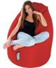 Rx Comfort piros pamut Babzskfotel