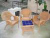 Rattan fotelek s dohnyzasztal